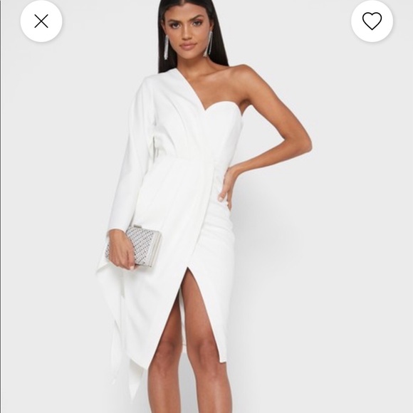 Gorgeous One shoulder Lavish Alice dress (L207) - Picture 3 of 12